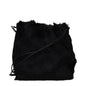 Jil Sander Black Fur Shoulder Bag