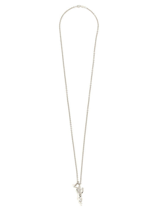 Vivienne Westwood Silver Brass Necklace