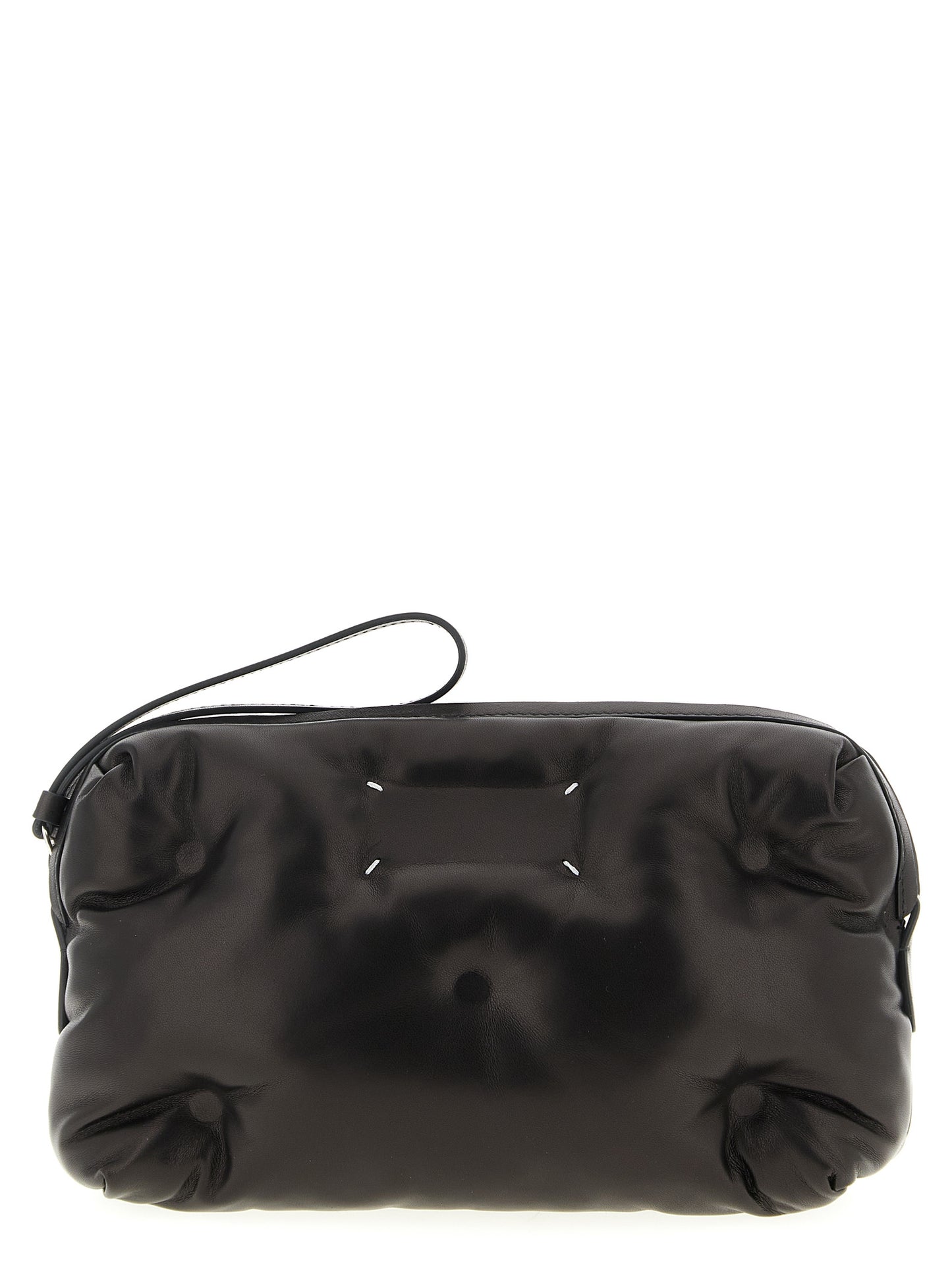 Maison Margiela Black Lambskin Crossbody Bag