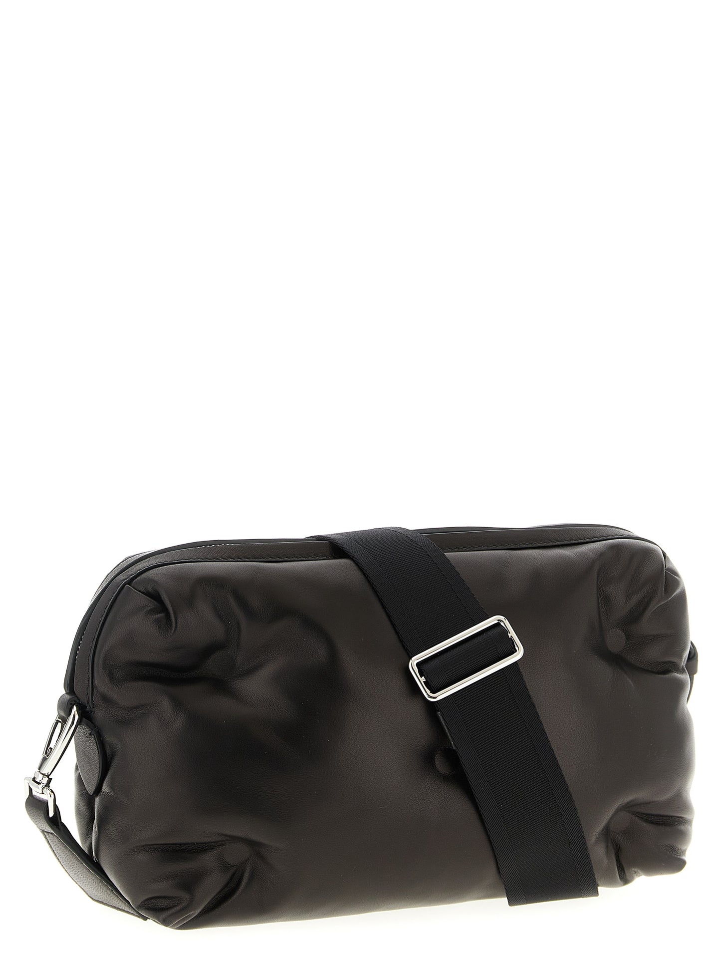 Maison Margiela Black Lambskin Crossbody Bag