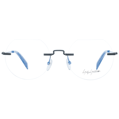 Yohji Yamamoto Gray Metal Glasses (Frames)