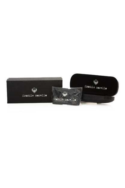 Frankie Morello Black Acetate Men Frame