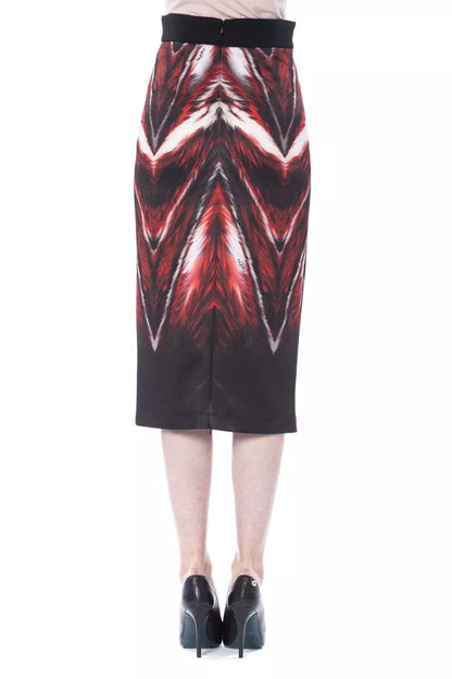BYBLOS Multicolor Polyester Women Pencil Skirt