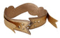 Dolce & Gabbana Gold Leather LOVE Patch Bag Shoulder Strap
