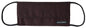 Dolce & Gabbana Maroon Pleated Elastic Ear Strap Face Mask