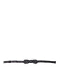 Dolce & Gabbana Dark Gray Silk Adjustable Neck Men Papillon Bow Tie