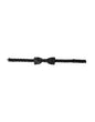 Dolce & Gabbana Black Silk Floral Adjustable Neck Men Papillon Bow Tie