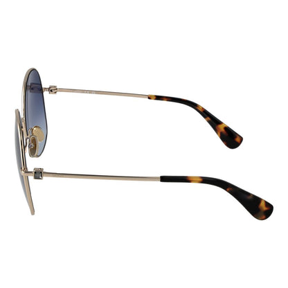 Max Mara Gold Metal Sunglasses
