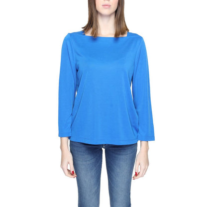Street One Blue Modal Long Sleeve T-Shirt