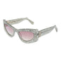 GCDS Silver Acetate Sunglasses