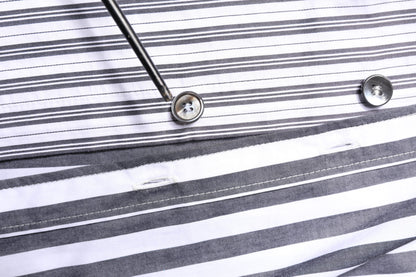 Dolce & Gabbana Multicolor Striped Button Down Casual Shirt
