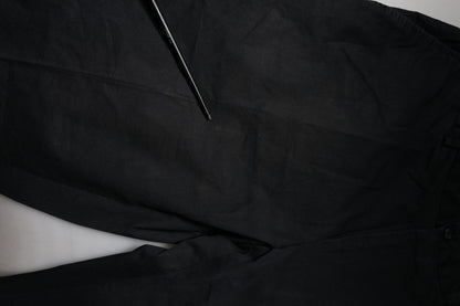 Dolce & Gabbana Black Cotton Stretch Skinny Dress Formal Pants