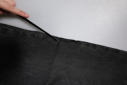 Dolce & Gabbana Black Cotton Stretch Men Skinny Denim Jeans