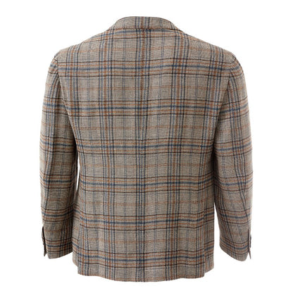 Lardini Multicolor Linen Blazer