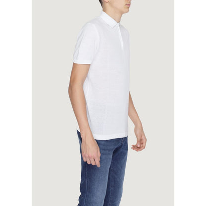 U.S. POLO ASSN. White Cotton Dress Shirt