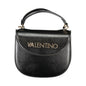 Mario Valentino Nero Polyurethane Women's Bag with Handle and Shoulder Strap