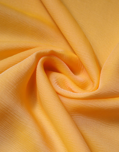 Dolce & Gabbana Yellow Silk Rectangle Wrap Shawl Scarf