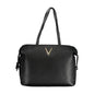 Mario Valentino Black Polyurethane Women's Bag