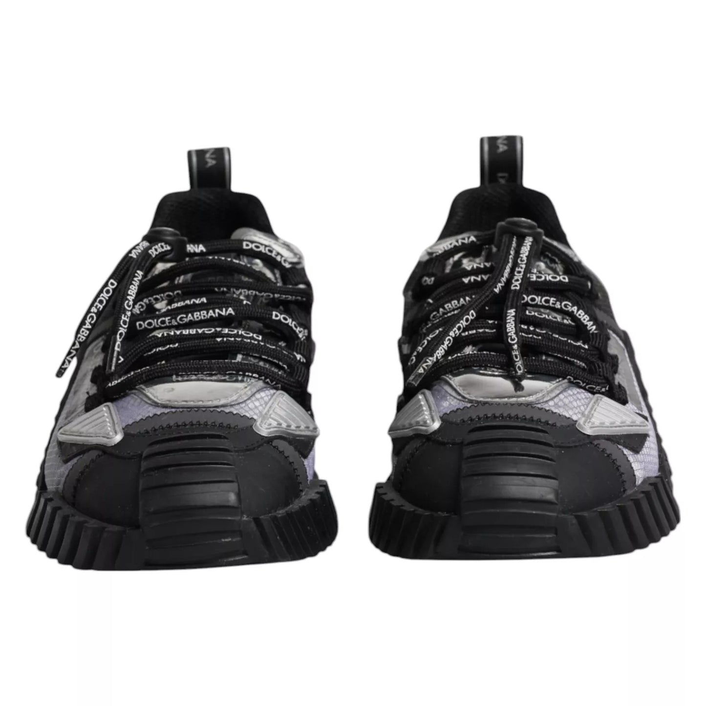 Dolce & Gabbana Multicolor Lace Up Low Top NS1 Sneakers Shoes
