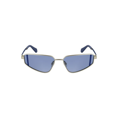 Calvin Klein Argento Metal Women Sunglasses