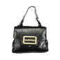 Mario Valentino Nero Poliuretano Women Bag With Adjustable Handle