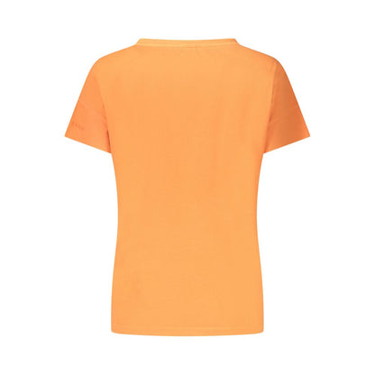 North Sails Arancione Cotton Women T-Shirt