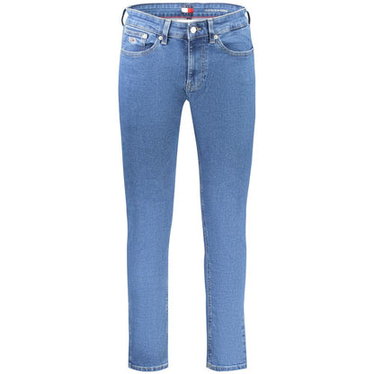 Tommy Hilfiger Blu Cotton Men's Jean