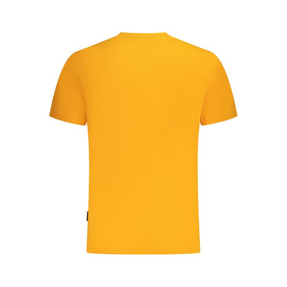 Napapijri Arancione Cotton Men T-Shirt