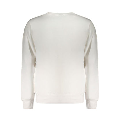 North Sails White Cotton Men Sweatshirt