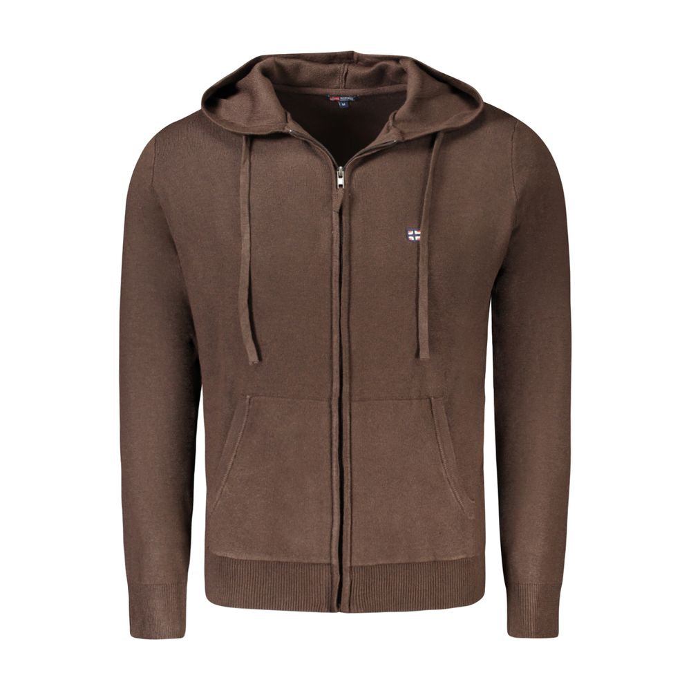 Norway 1963 Marrone Poliammide Men's Cardigan