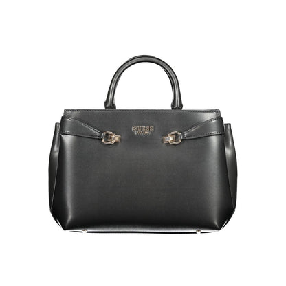 Guess Jeans Black Polyurethane Women's Handbag