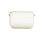 Mario Valentino Bianco Polyurethane Women's Bag with Adjustable Shoulder Strap