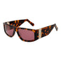 GCDS Brown Acetate Sunglasses