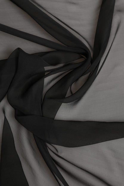 Dolce & Gabbana Gray Black Silk Square Women Foulard Scarf