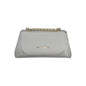 Mario Valentino Gray Polyurethane Women's Bag with Chain Shoulder Strap