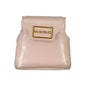 Mario Valentino Rosa Polyurethane Women's Backpack with Adjustable Straps