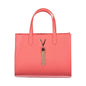 Mario Valentino Rosa Polyurethane Womens Bag
