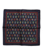 Dolce & Gabbana Multicolor Medals Square Foulard Scarf