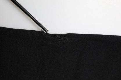 Dolce & Gabbana Black Cotton Crown Jogger Sweatpants Pants