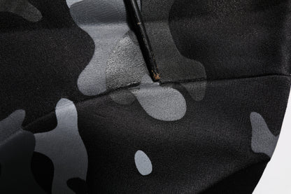 Dolce & Gabbana Black Camouflage Pullover Sweatshirt Sweater