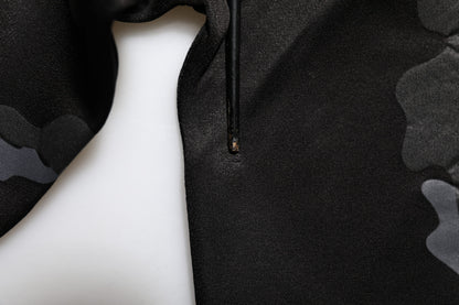 Dolce & Gabbana Black Camouflage Pullover Sweatshirt Sweater