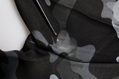 Dolce & Gabbana Black Camouflage Pullover Sweatshirt Sweater