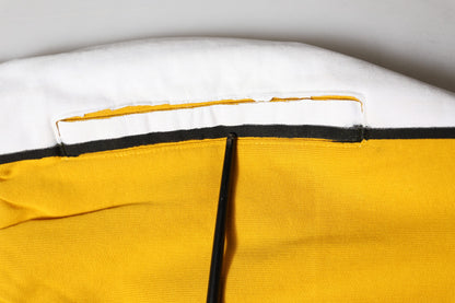 Dolce & Gabbana Yellow Cotton Sweatpants Jogger Trouser Pants