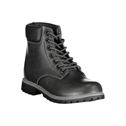 Fila Black Polyurethane Women Ankle Boot
