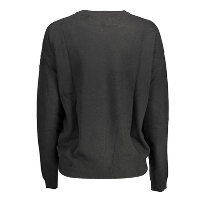 U.S. POLO ASSN. Black Viscose Women's Sweater