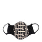 Balmain Beige Cotton Facemask