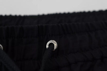 Dolce & Gabbana Black Jogger Wool Jogging Trouser