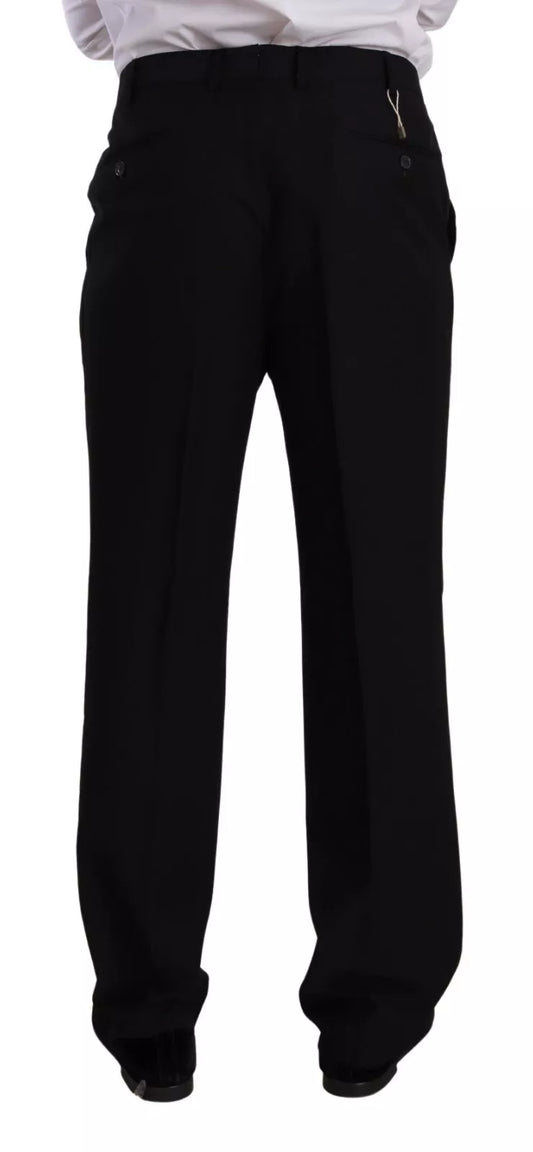 Domenico Tagliente Blue Polyester Single Breasted Formal 2 Piece Suit