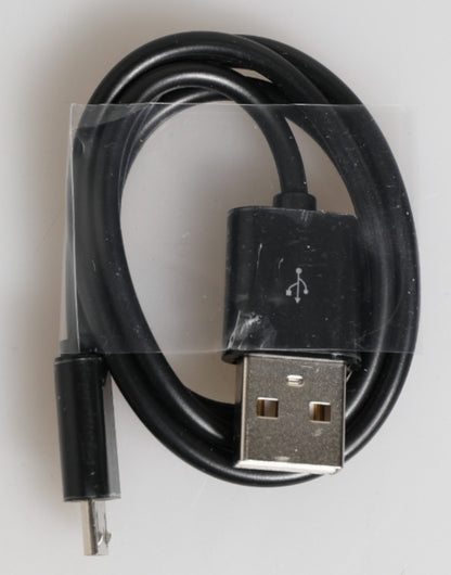 Dolce & Gabbana Black Leather Embossed Exotic 3000mAh  Power Bank Charger USB