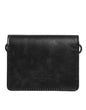 Dolce & Gabbana Black Leather Bifold Card Holder Mens Coin Purse Key Clip Wallet